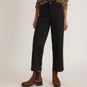 Marine Layer | Bridget Slim Wide Leg Crop Pant | Size 6